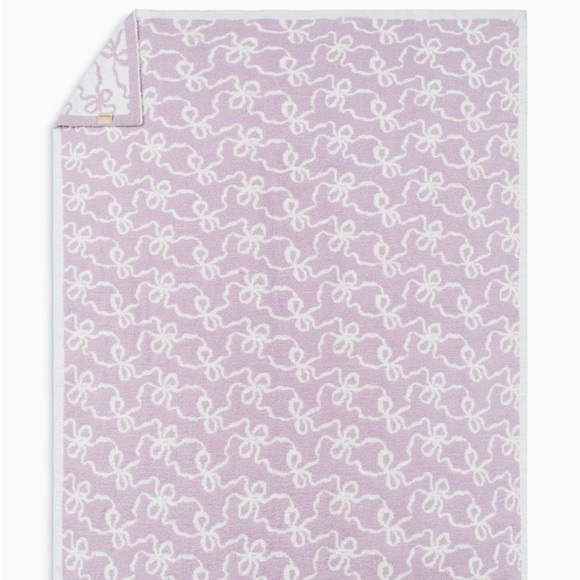 Lavender LoveShackfancy Teddy Throw Blanket - Picture 3 of 5